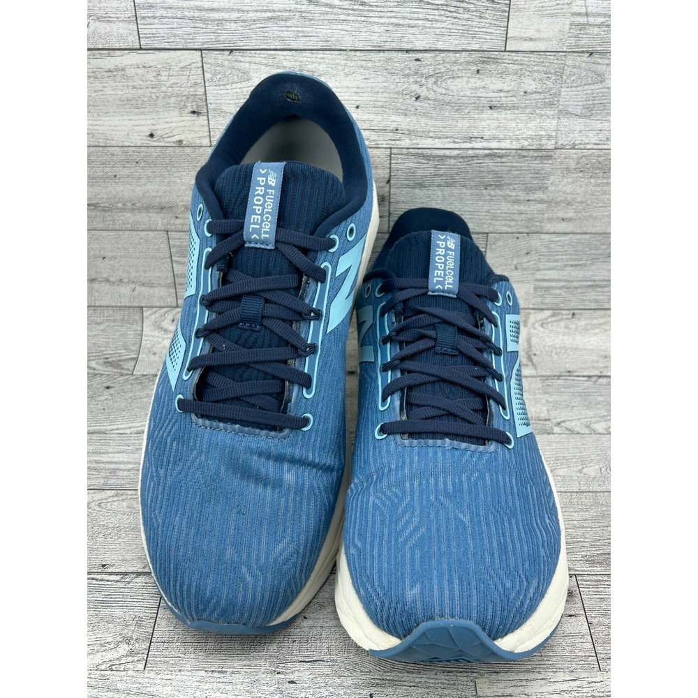 New Balance FuelCell Propel V4 Blue Running Shoes Sneakers WFCURLH5 Sz 9.5 W 8 M